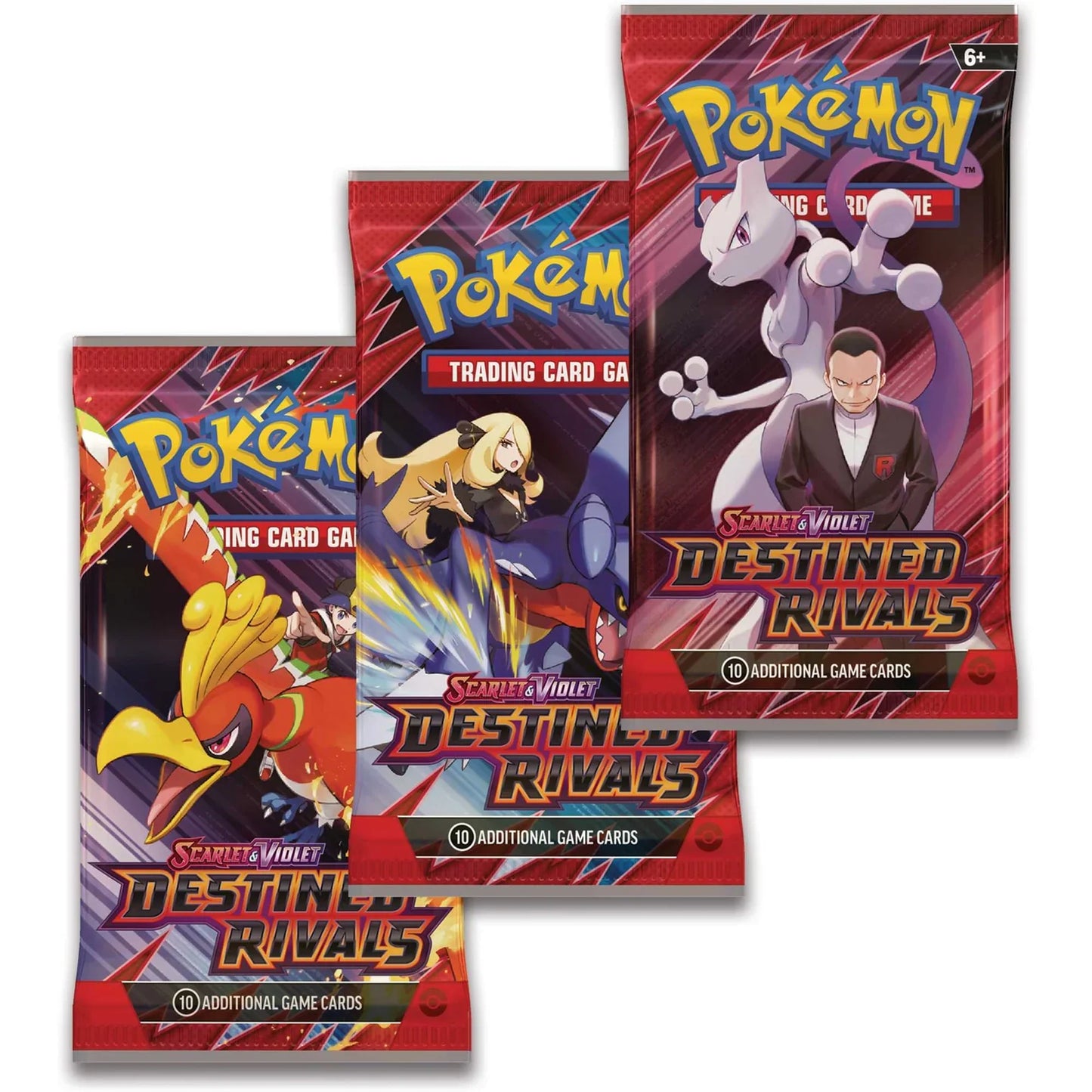 Pokémon TCG: Scarlet & Violet 10 – Destined Rivals 3-Pack Blister Pack