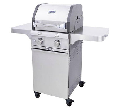 Deluxe Stainless 2-Burner Grill