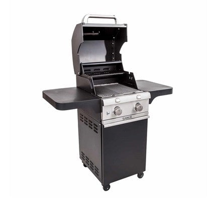 Deluxe Black 2-Burner Grill