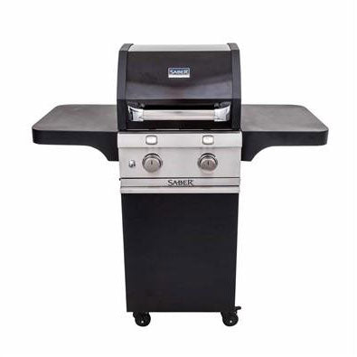 Deluxe Black 2-Burner Grill