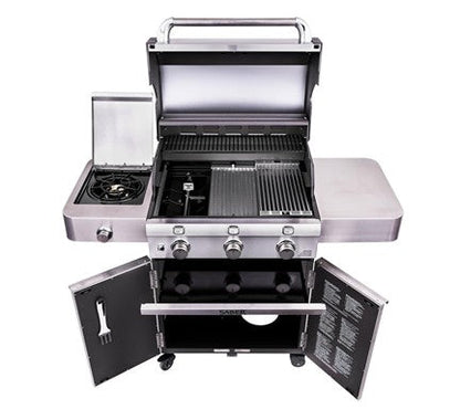 Deluxe Stainless 3-Burner Grill