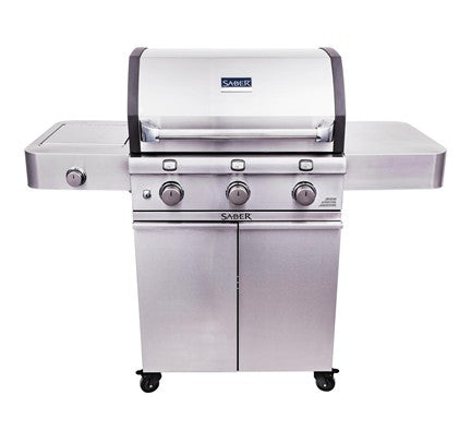 Deluxe Stainless 3-Burner Grill