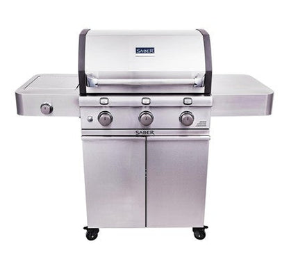 Deluxe Stainless 3-Burner Grill