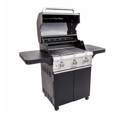 Deluxe Black 3-Burner Grill