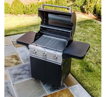 Deluxe Black 3-Burner Grill
