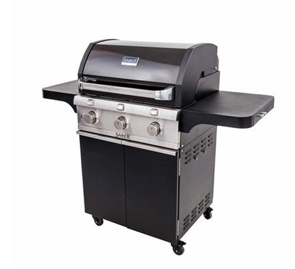Deluxe Black 3-Burner Grill