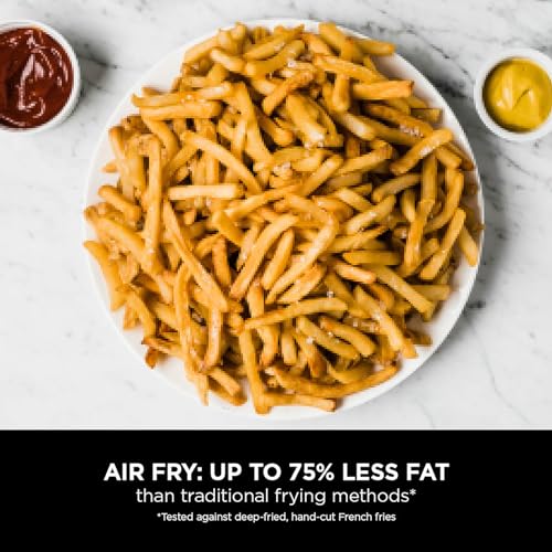 Air Fryer, Dual Zone with Removable Divider, Large 10.4L Drawer, 7-in-1