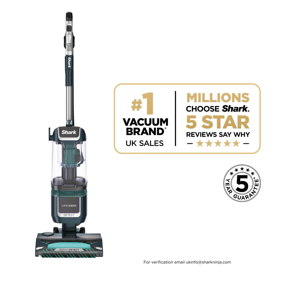 Shark Detect Pet Pro Corded Upright Vacuum Cleaner - LA450UKT