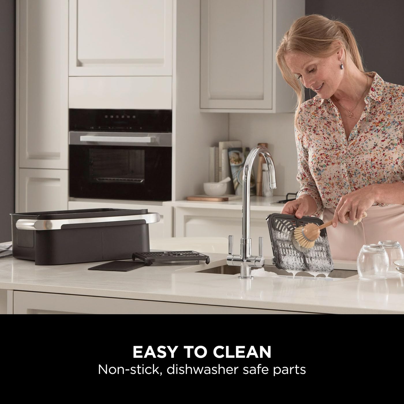 Air Fryer, Dual Zone with Removable Divider, Large 10.4L Drawer, 7-in-1
