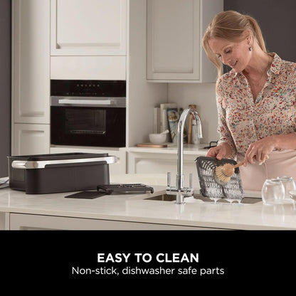 Air Fryer, Dual Zone with Removable Divider, Large 10.4L Drawer, 7-in-1