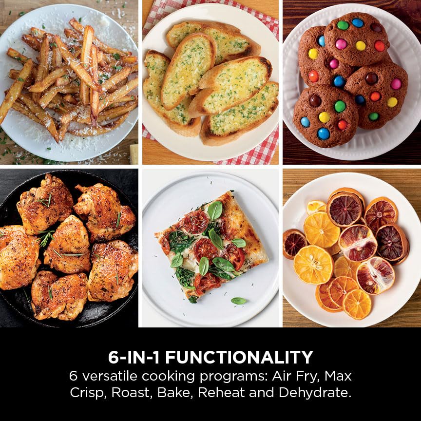 Air Fryer, Vertical Dual Drawer Air Fryer with 4 cooking levels