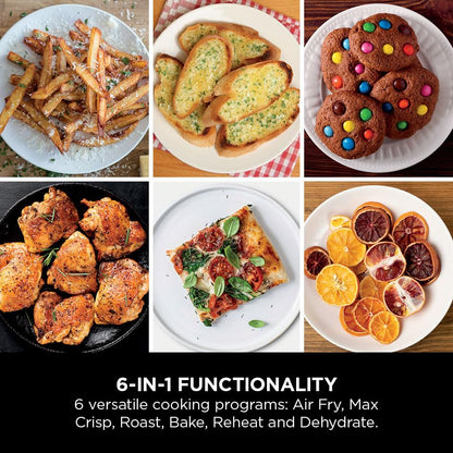 Air Fryer, Vertical Dual Drawer Air Fryer with 4 cooking levels