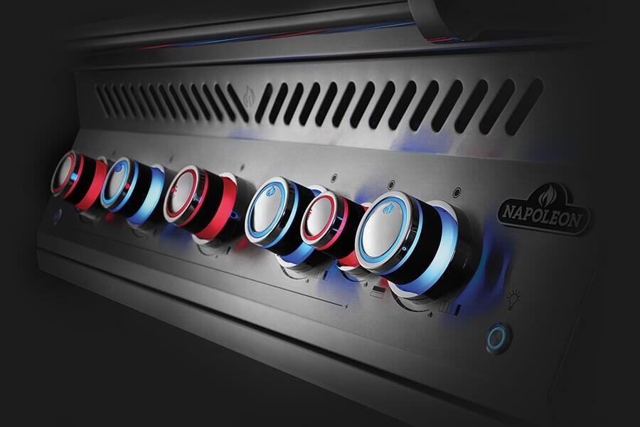 Built-in 700 Series 32" SS Infrared Rear Burner