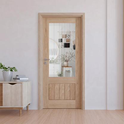 Liberty Doors Internal Oak Unfinished Farley Door at Leader Trade 1981 x 35mm IOFAR30