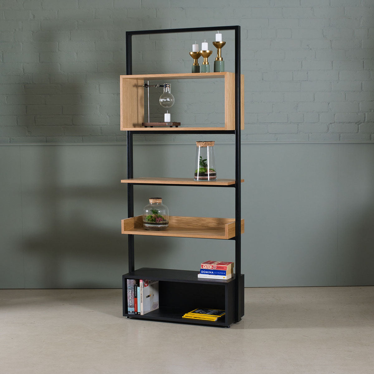 Oak Shelving Units, Iva