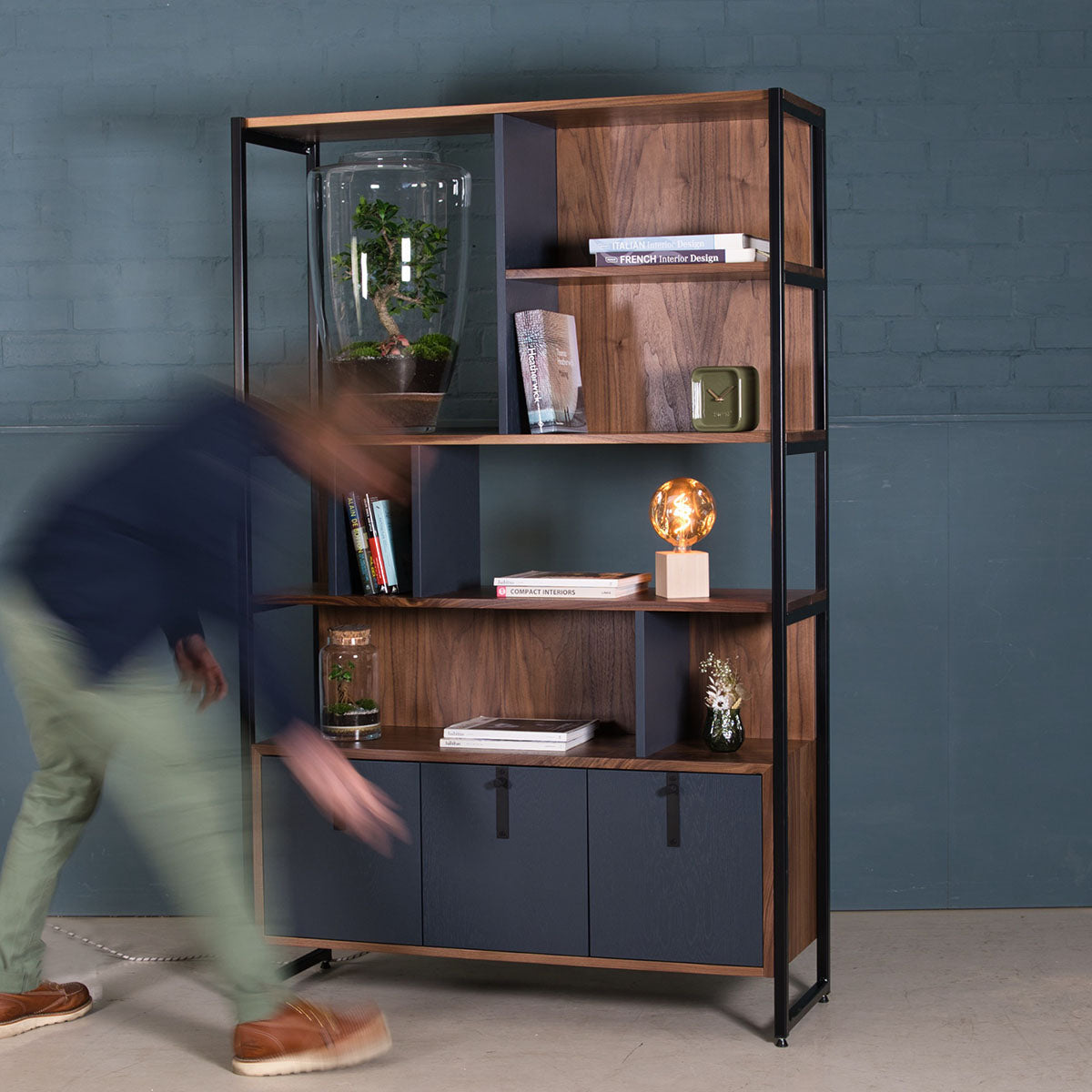 Walnut Bookcase, Hague