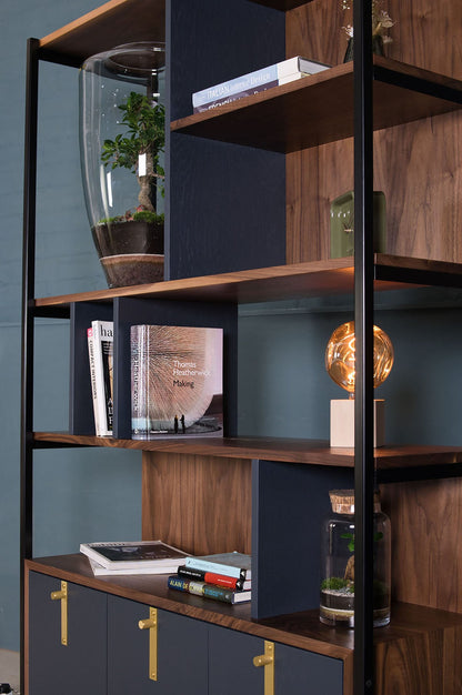 Walnut Bookcase, Hague