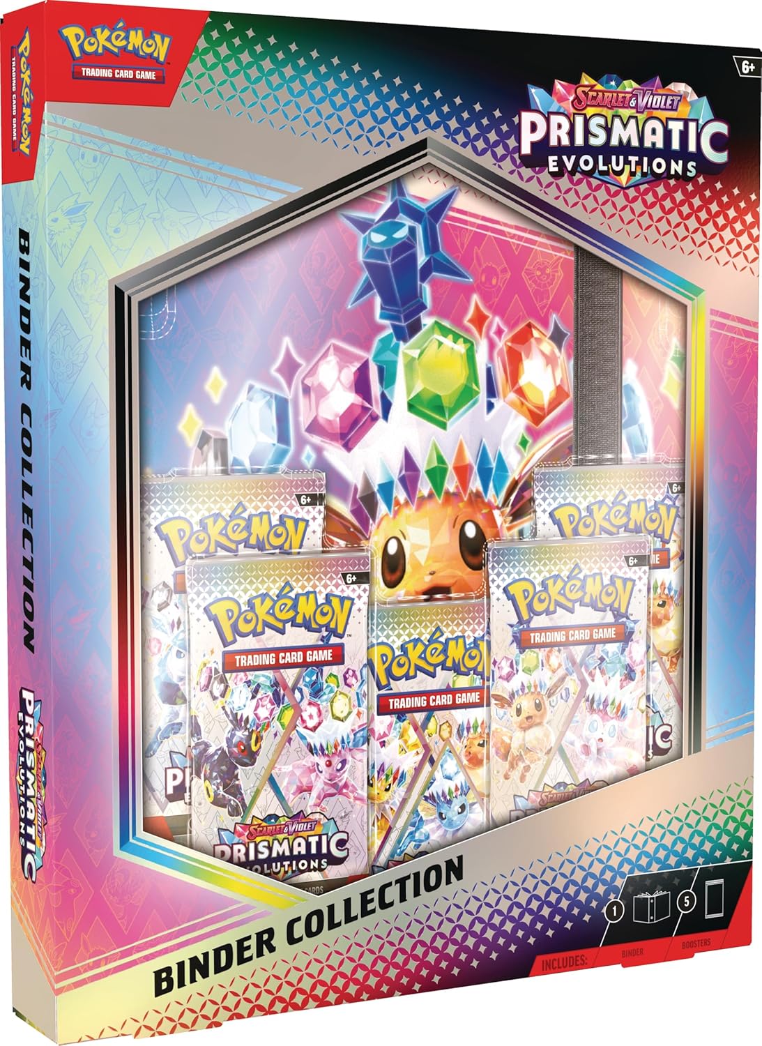Pokémon TCG: Scarlet & Violet 8.5 – Prismatic Evolutions Binder Collection