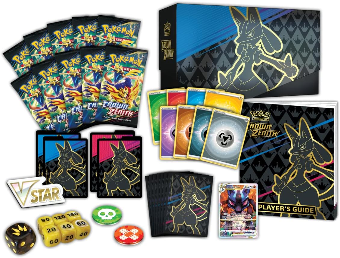 Pokémon TCG: Sword & Shield Crown Zenith Elite Trainer Box (ETB)