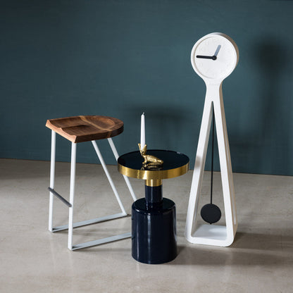 Walnut Counter Stool, Angle