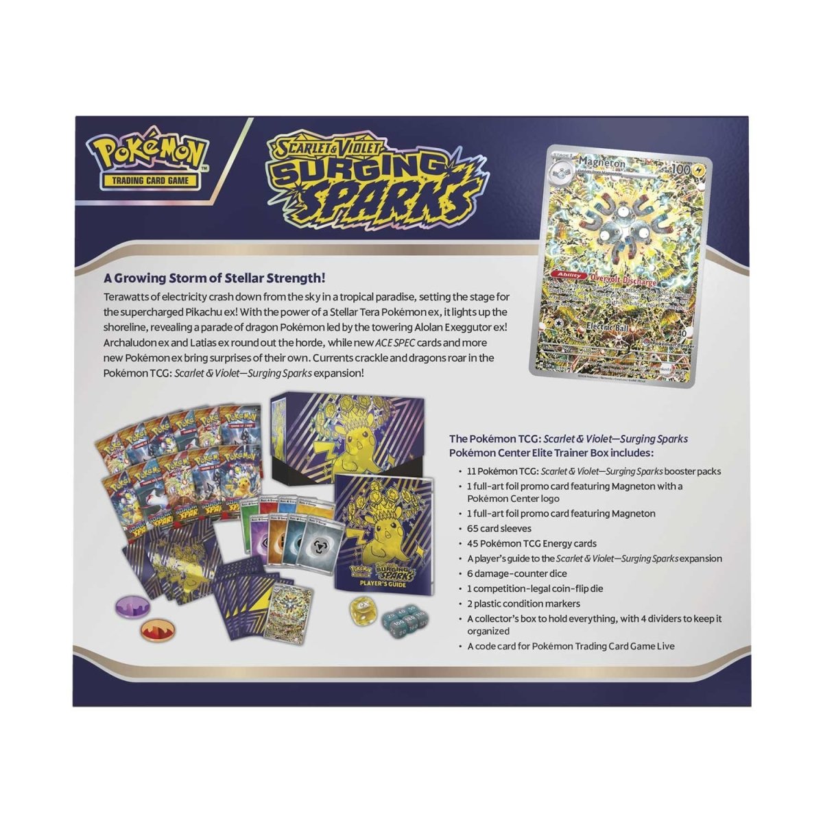 Pokémon TCG: Scarlet & Violet - Surging Sparks Elite Trainer Box (ETB)