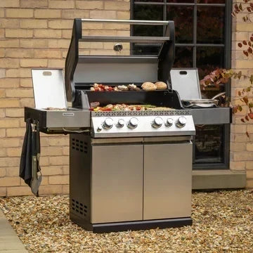 Olympus 6-Burner Stainless Steel Gas BBQ