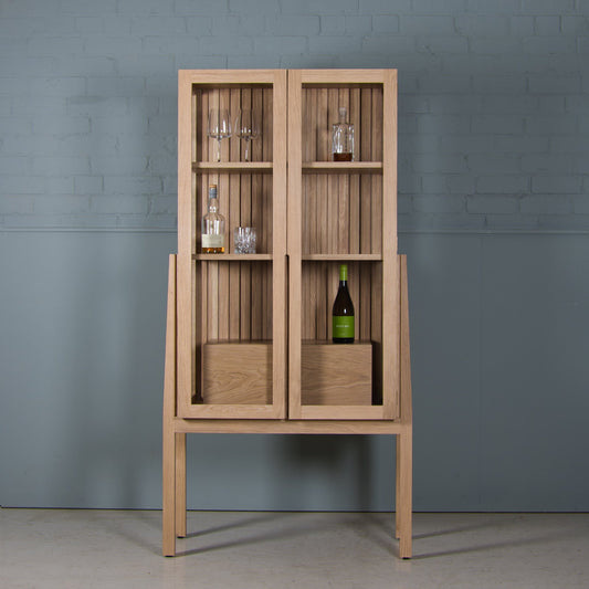Oak Display Cabinet, Neko