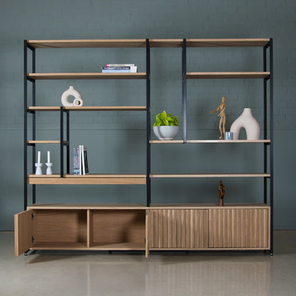 Workstation Oak Desk, Frame