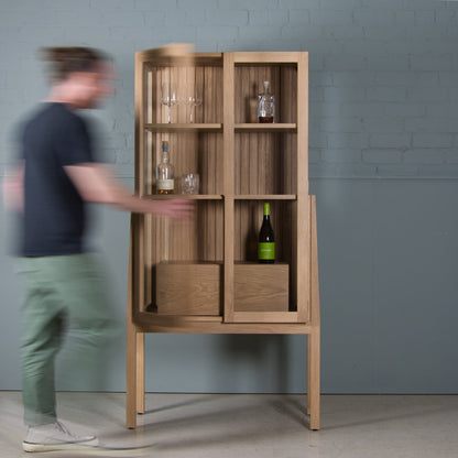 Oak Display Cabinet, Neko