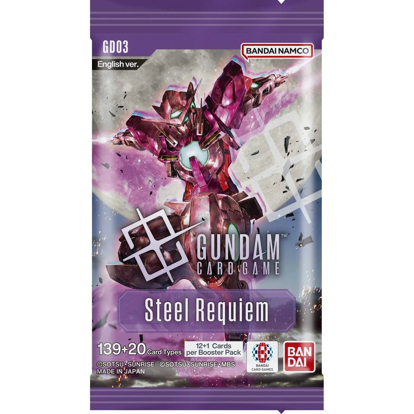 Gundam Card Game: Steel Requiem Booster Box GD03