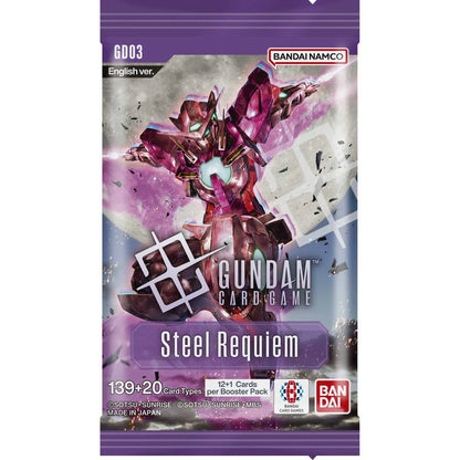 Gundam Card Game: Steel Requiem Booster Box GD03