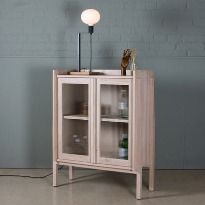 Reeded Glass Cabinet, Muto