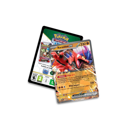 Pokémon TCG: Paldea Legends Tin - Koraidon /Miraidon ex