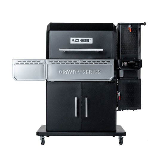 1150 Gravity Fed Charcoal BBQ Grill and Smoker