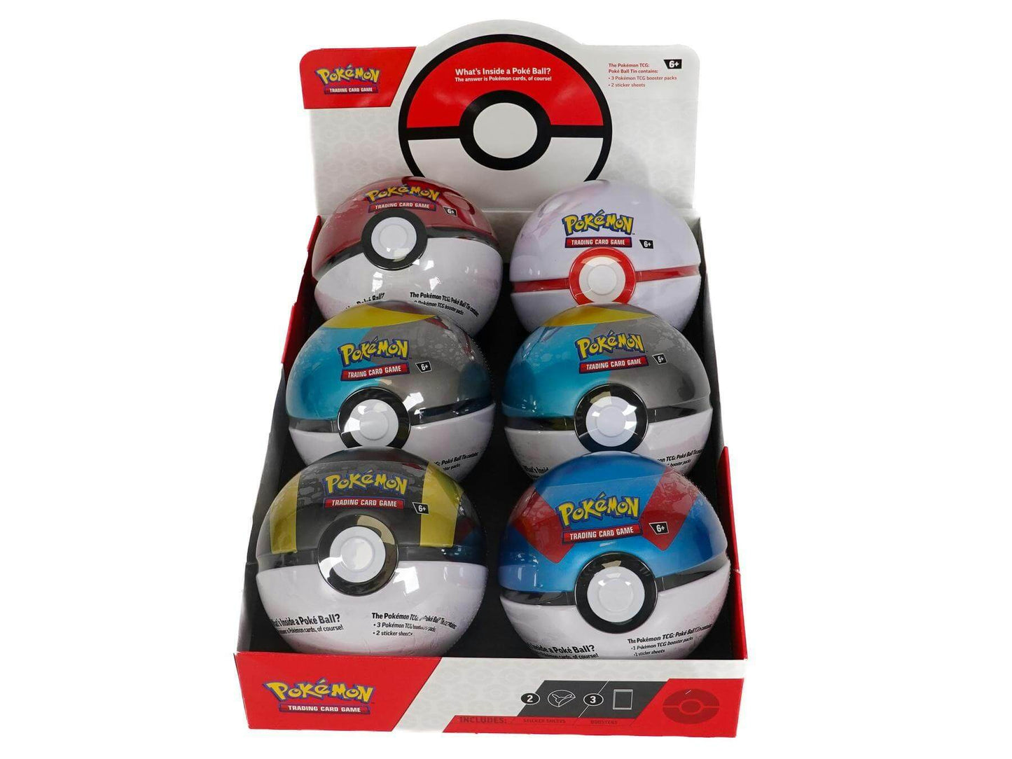 Pokémon TCG D24 Poké Ball Tin Collection