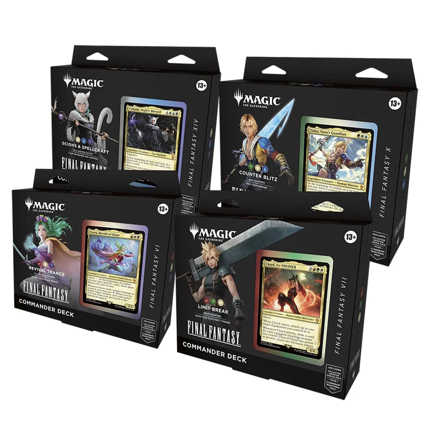 Magic: The Gathering — FINAL FANTASY Commander Decks | Full Set & Individual Decks