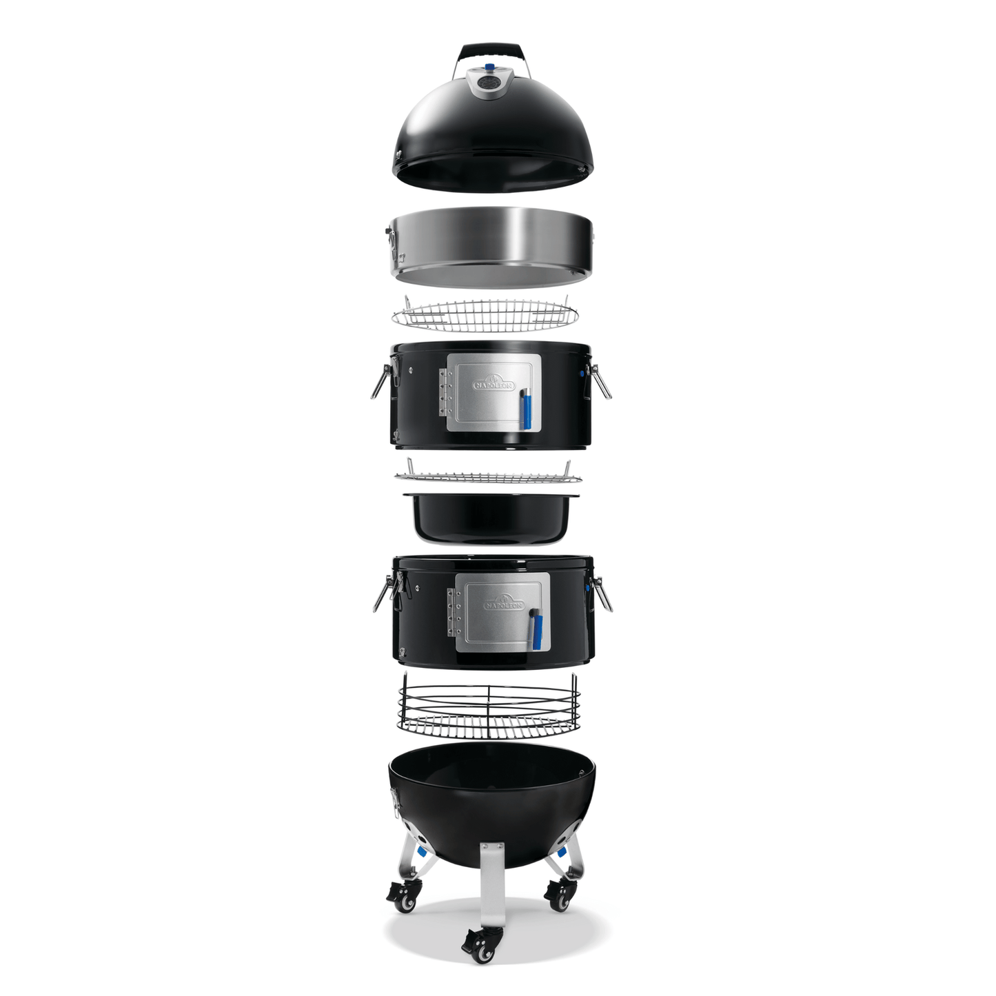 Apollo 18″ AS18K Charcoal Grill and Water Smoker