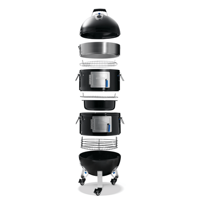 Apollo 18″ AS18K Charcoal Grill and Water Smoker
