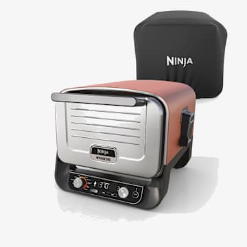 Ninja Woodfire OO101UK Electric Outdoor Oven, Artisan Pizza Maker & BBQ Smoker
