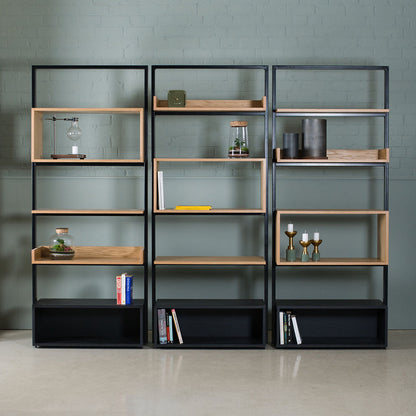 Oak Shelving Units, Iva