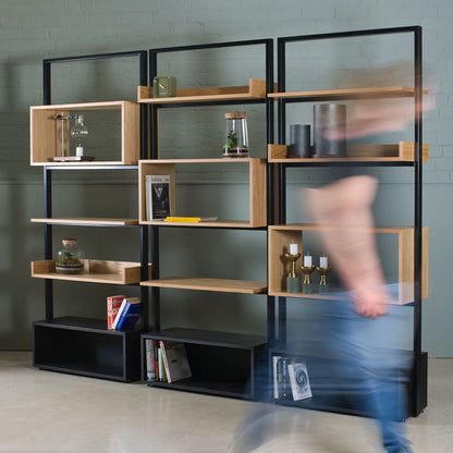 Oak Shelving Units, Iva