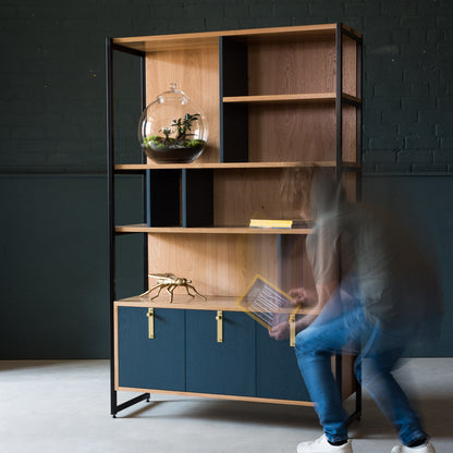Oak Shelving Unit, Hague