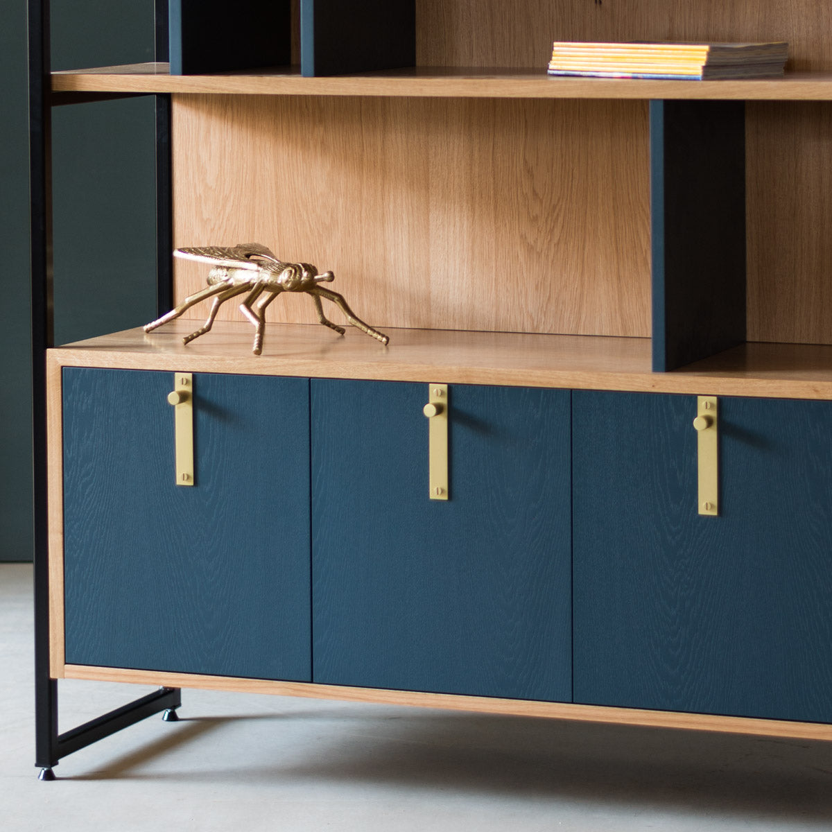 Oak Shelving Unit, Hague