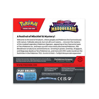 Pokémon TCG Scarlet & Violet 6 - Twilight Masquerade Booster Box