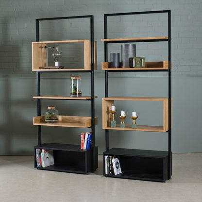 Oak Shelving Units, Iva