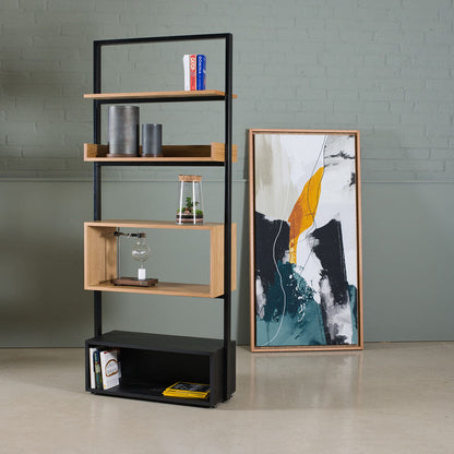 Oak Shelving Units, Iva
