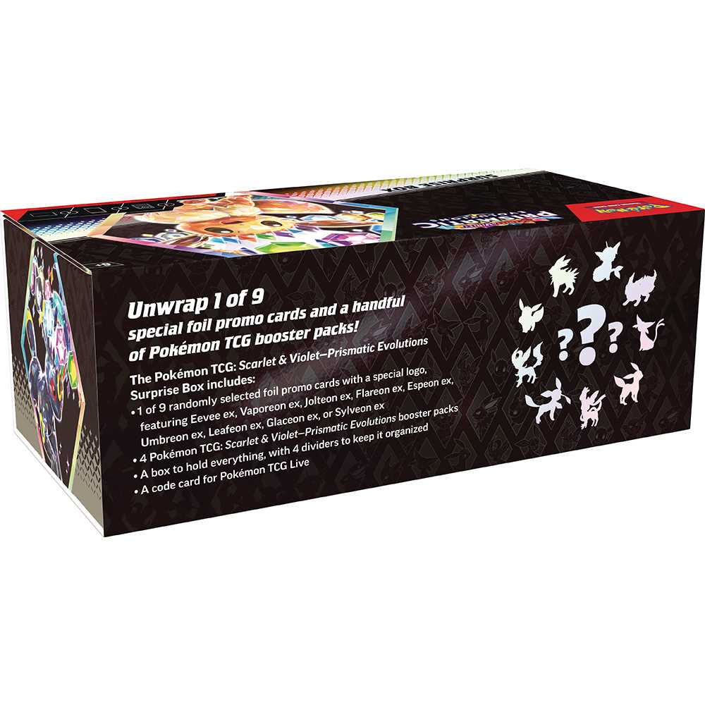 Pokémon TCG: Scarlet & Violet 8.5 – Prismatic Evolutions Surprise Box