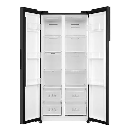 Fridge Freezer CSBS460BK 460L Side-by-Side  – Black