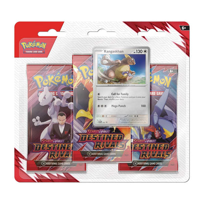 Pokémon TCG: Scarlet & Violet 10 – Destined Rivals 3-Pack  Blister Pack
