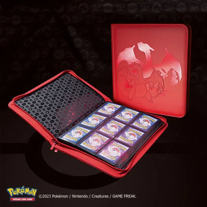 Ultra-Pro Elite Series: Charizard 9-Pocket Zippered PRO-Binder for Pokémon